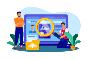 Illustration exploration web